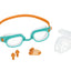 Bestway Aquanaut Essential Goggles Set (Contents: One Pair of Nose Clips, One Pair of Ear Plugs, and One Pair of Goggles,1 Assorted Colors) - Age 7+