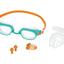 Bestway Aquanaut Essential Goggles Set (Contents: One Pair of Nose Clips, One Pair of Ear Plugs, and One Pair of Goggles,1 Assorted Colors) - Age 7+