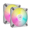 CORSAIR iCUE AF120 RGB SLIM PWM Twin Pack - 120mm / White