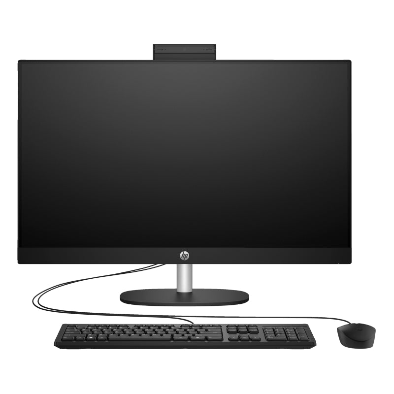 HP 24-CR0043NE AIO PC - i5 / 8GB / 512GB (NVMe M.2 SSD) / 23.8" FHD Non-Touch / DOS (Without OS) / 1YW / Jet Black - Desktop