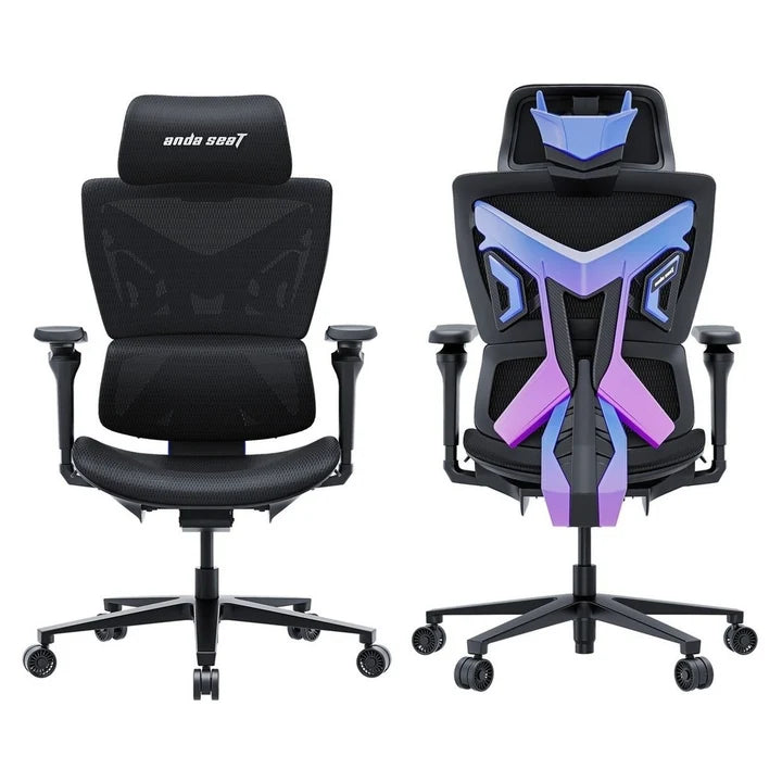 Andaseat X-Air Pro Mesh Gaming Chair - Size XL / Mesh Fabric - Black
