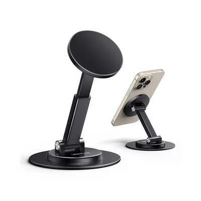 UGREEN 360 Rotation Adjustable Magnetic Table Phone Stand - Black
