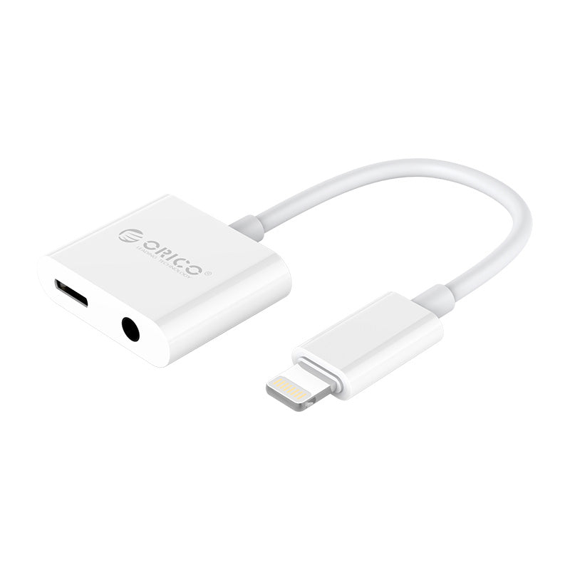 ORICO Charging & Audio Adapter for Phone - White