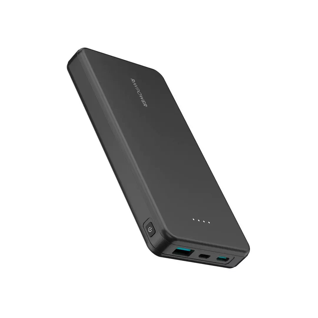 RAVPower RP-PB1215 PD Pioneer Power Bank - 10000mAh / 15W / 3-Port / Black