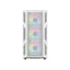 GAMEON TridentIV 4 Mid Tower Gaming Case ARGB fans+control+remote set+ 750W PSU (pre-install） - White