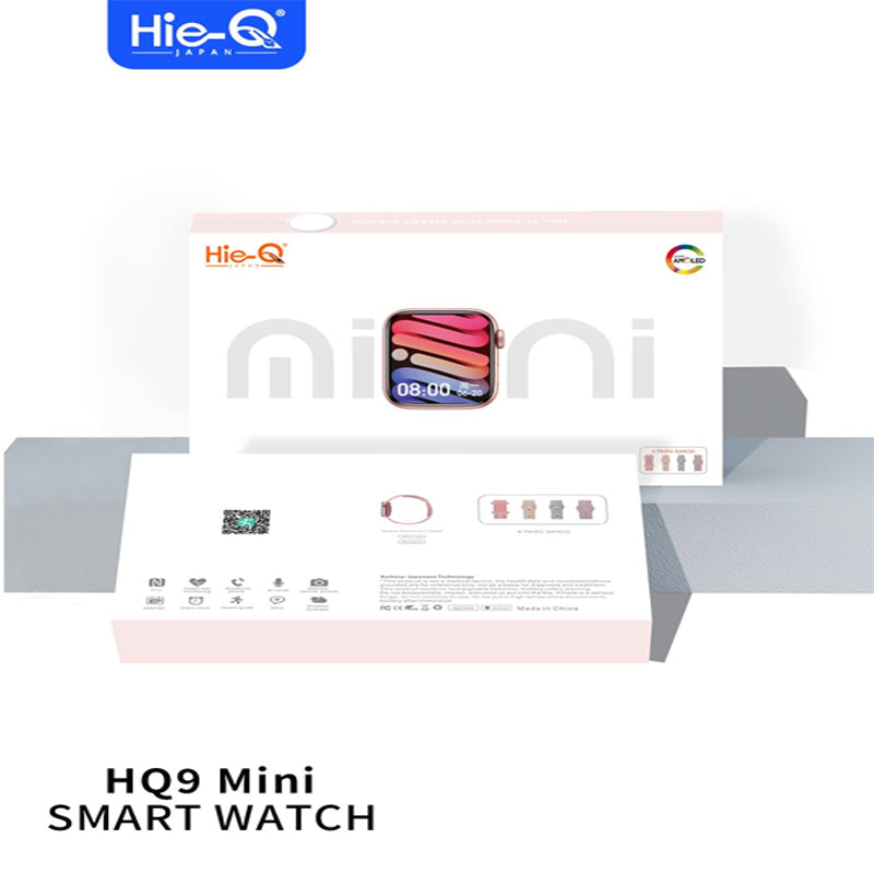 HIE-Q HQ9 MINI Smart Watch -  Bluetooth