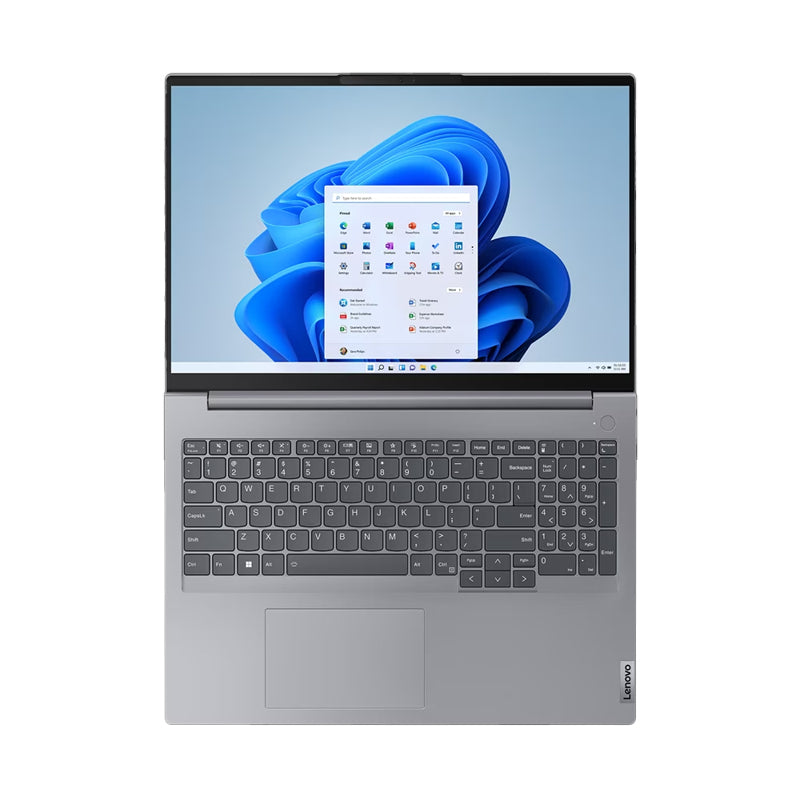 Lenovo ThinkBook 16 Gen 6 - 16" WUXGA / i7 / 32GB / 1TB (NVMe M.2 SSD) / Win 11 Pro / 1YW / Arabic/English / Arctic Grey - Laptop