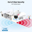 AOSU Floodlight Cam Pro - 5MP / AI Detection / Night Vision