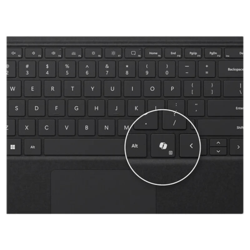 Microsoft Surface Pro 9 - 13.0" / i5 / 16GB / 256GB SSD / Win 11 Pro / Forest / Business Edition + Microsoft Surface Pro Keyboard - Arabic/English / Black - Keyboard