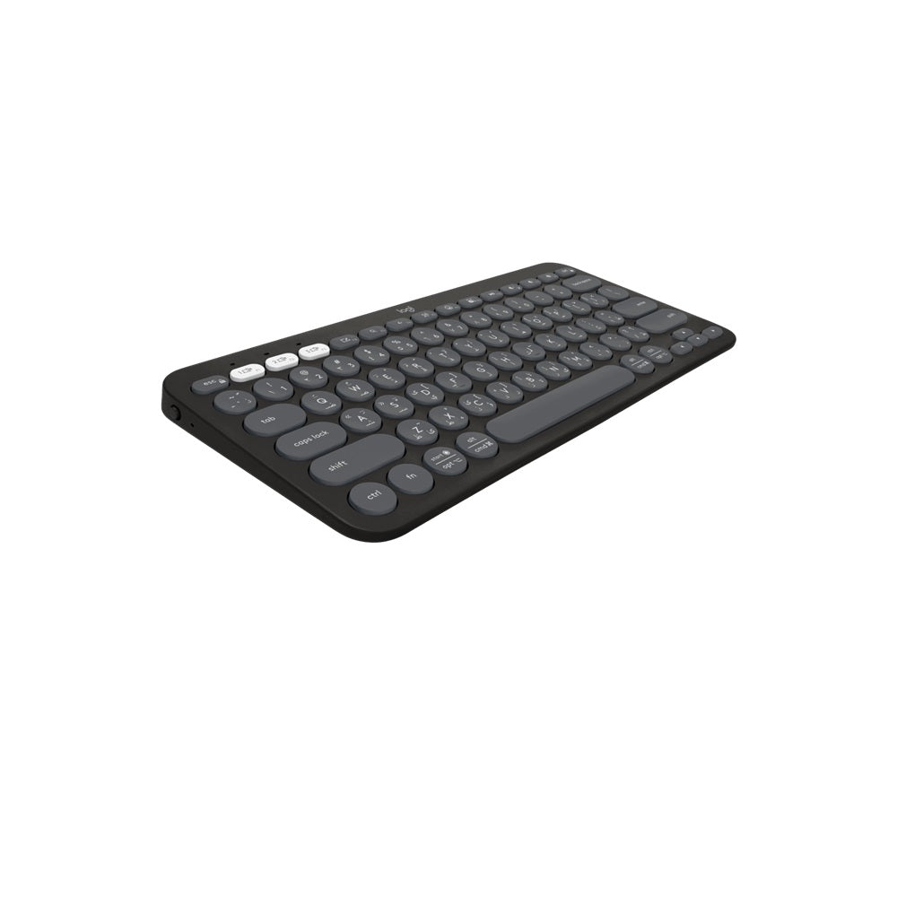 Logitech Pebble Keys 2 K380s Bluetooth Keyboard - Tonal Graphite (Eng/Arb)