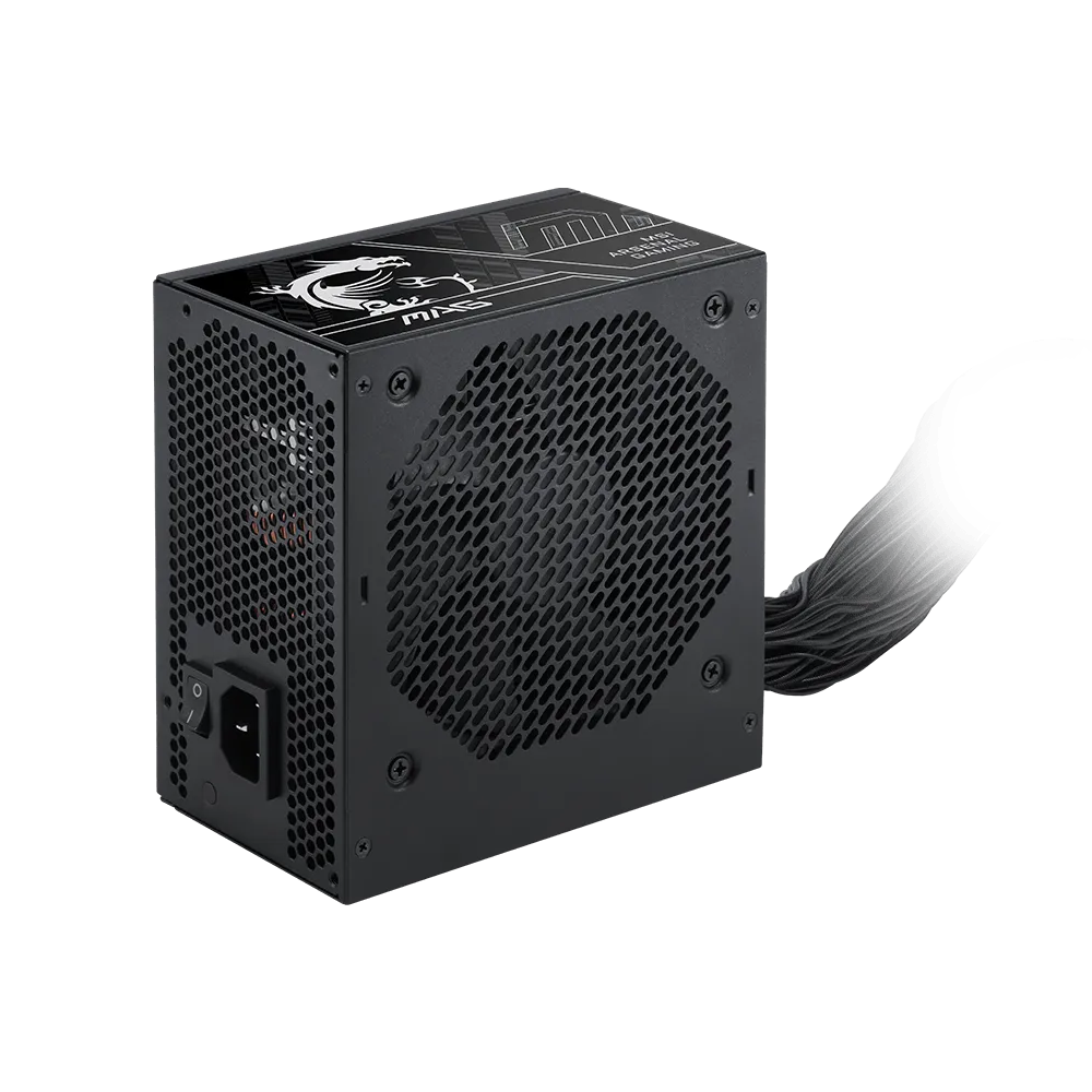 MSI MAG A750BN III PCIE 5.1 ATX 3.1 80 Plus Bronze Power Supply - 750W / Black