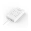 ORICO 4 AC Outlets and 5 USB Charger Surge Protector - White