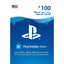 PlayStation Network Card $100 (US) Digital Card