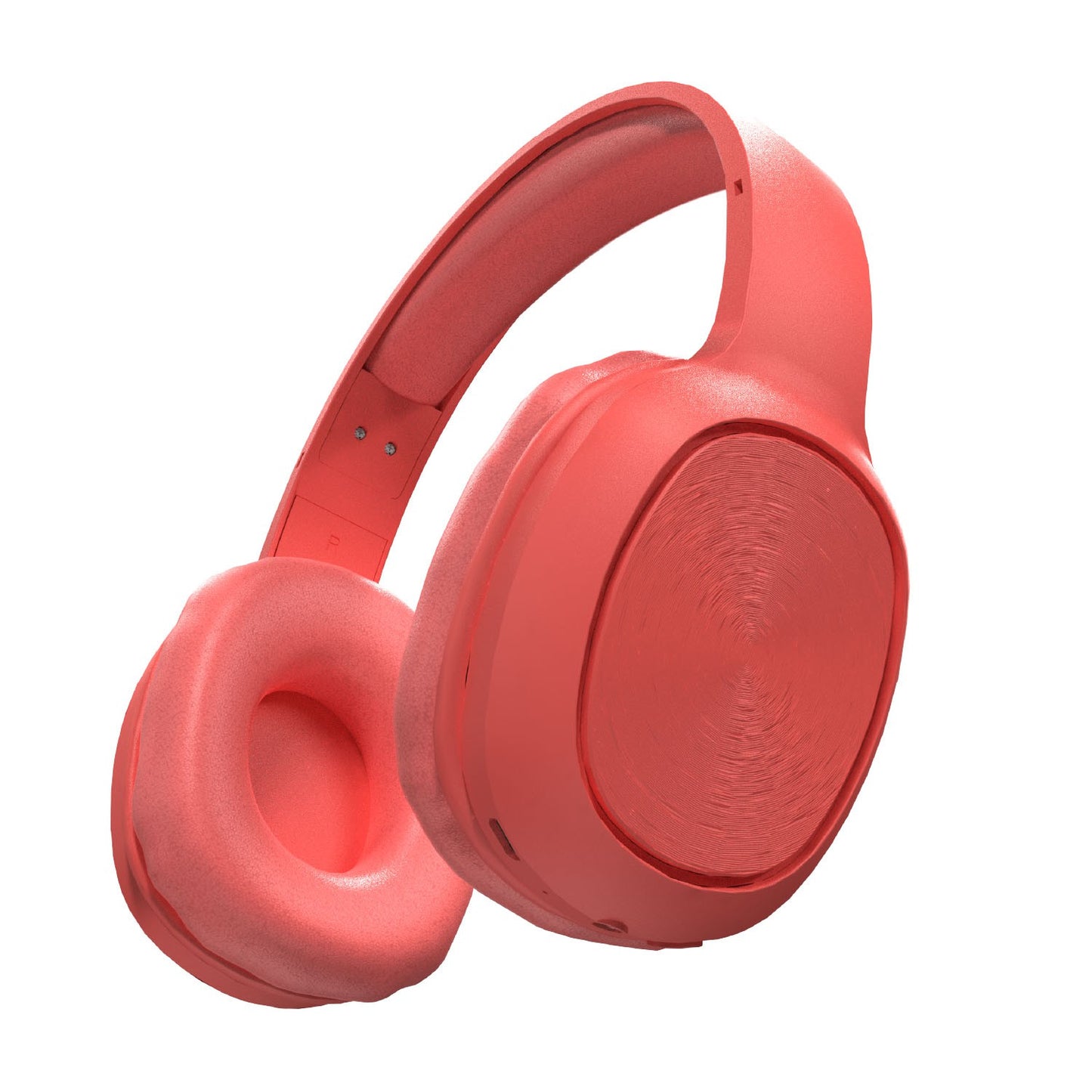 Soundtec By Porodo Pure Bass FM Wireless Headphone - Red