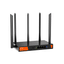 Tenda (W30E) AX3000 Dual Band WiFi-6 Wireless Hotspot Router - 5GHz (2402Mbps) / WAN / LAN