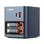 LDNIO Q16 GaN Desktop Fast Charger - 100W / Lightning / USB-C / Blue