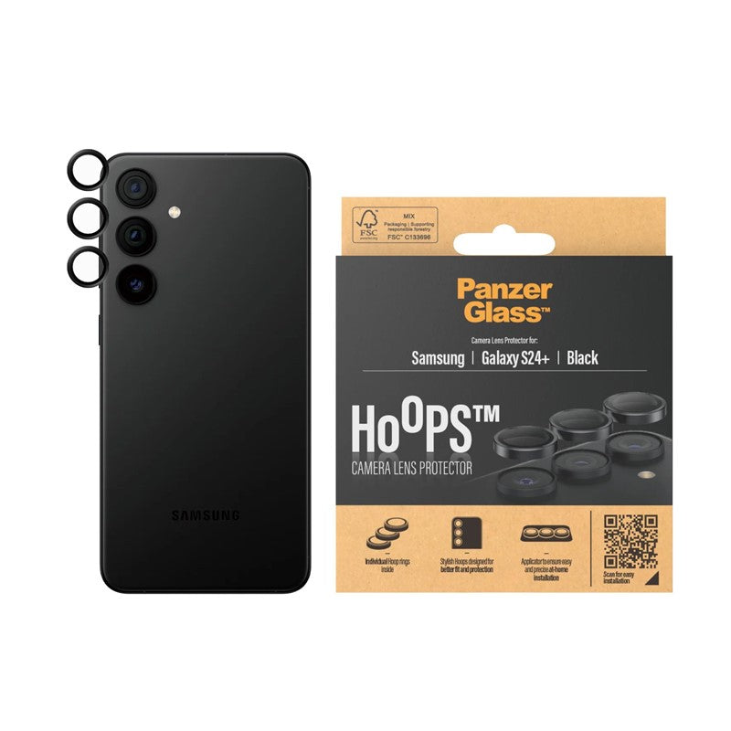 PanzerGlass Hoops Camera Lens Protector for Samsung Galaxy S24 Plus