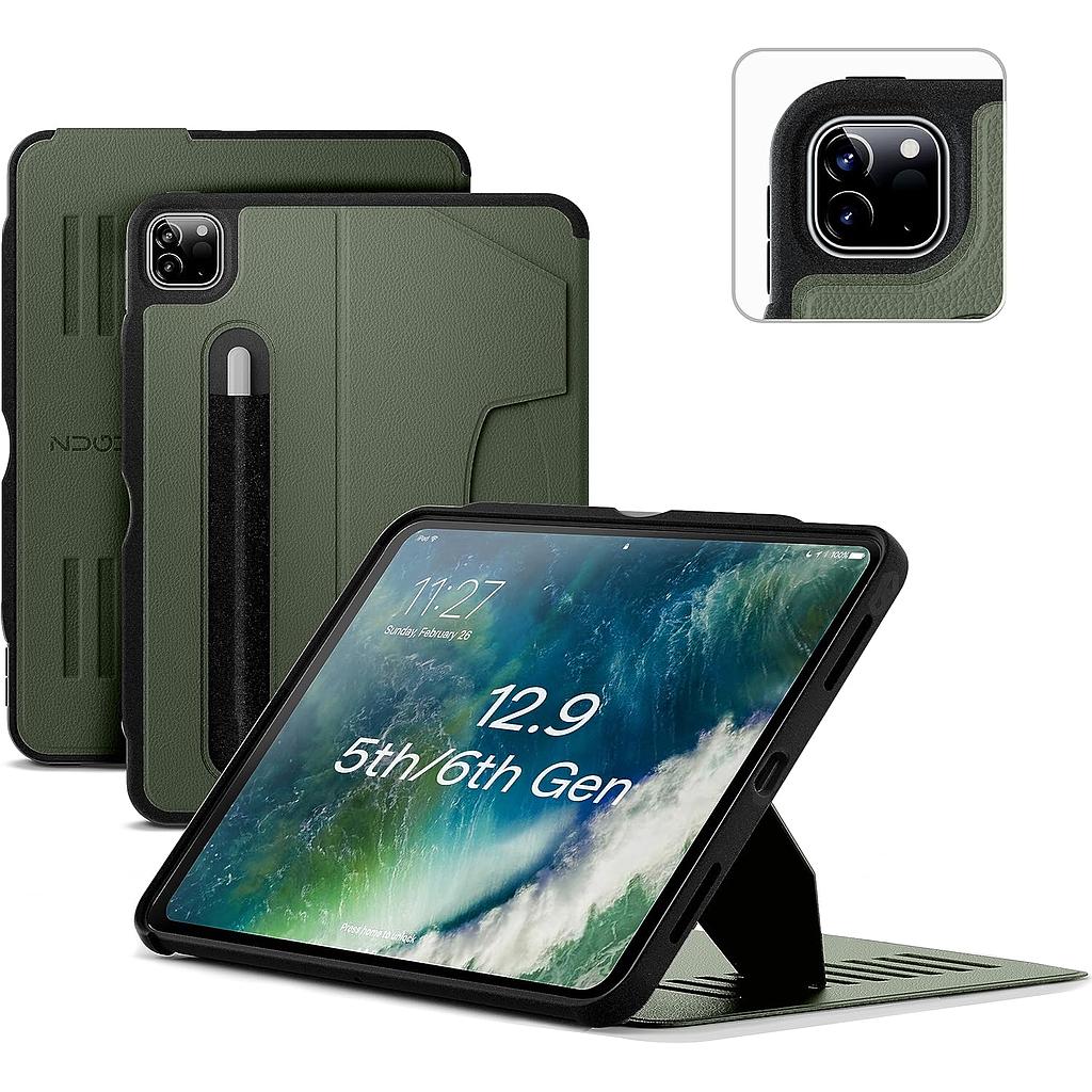 Zugu Case iPad Pro 12.9" Gen 6/5/4/3 (2018-2022) - Olive Green