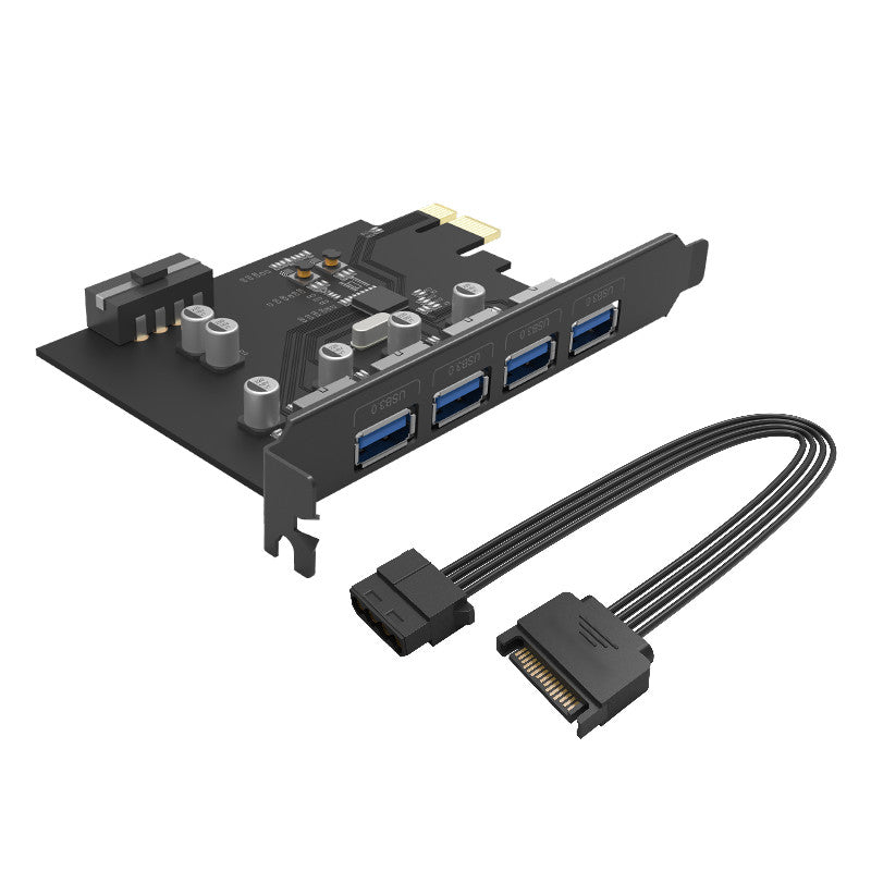 أوريكو 4 منفذ USB3.0 USB3.0 PCI-E التوسعة بطاقة PCI-E