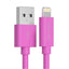 Porodo PVC Lightning Cable 1.2m - Pink