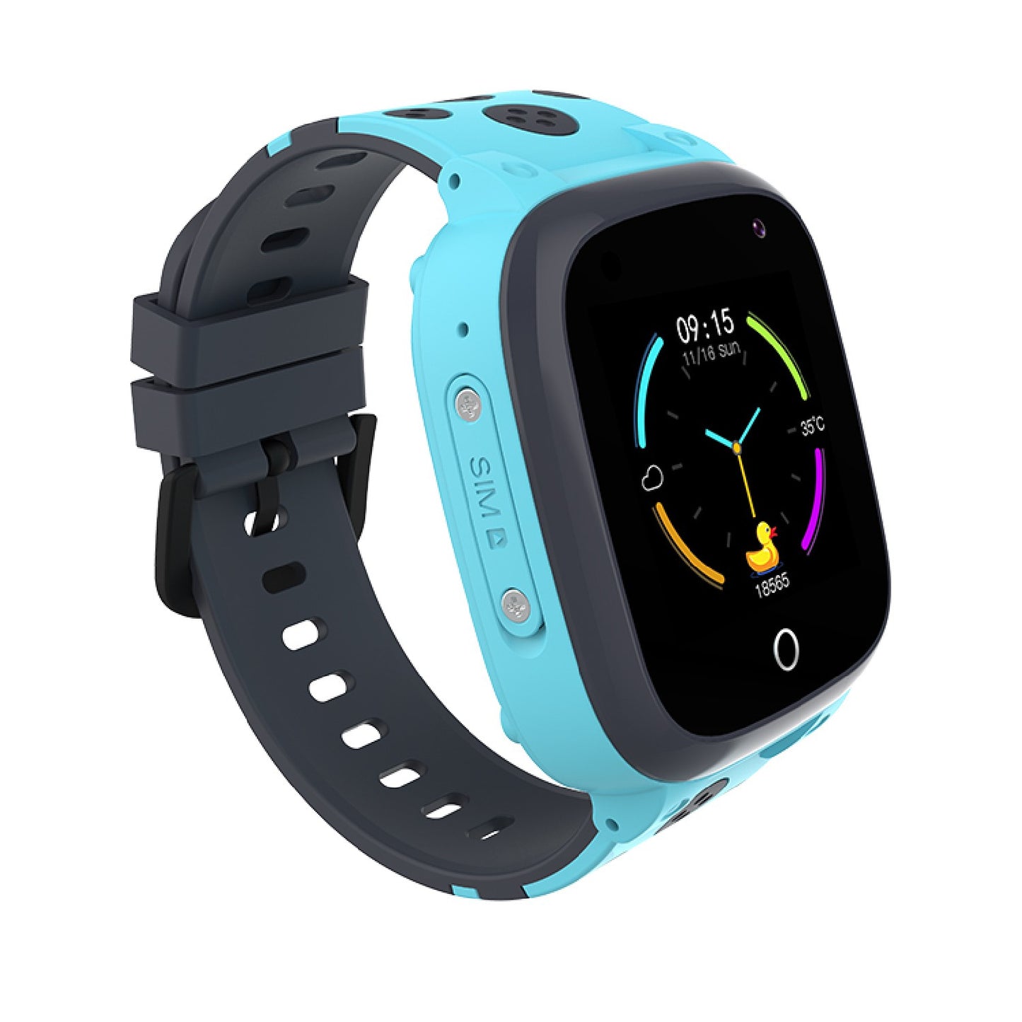 Porodo 4G kids Smart Watch With Video Call - Blue