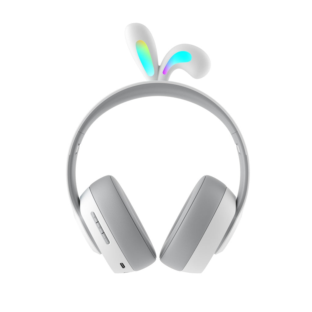 Porodo Soundtec Kids ENC Headphone Rabbit Ear - Grey