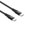 Swiss Military USB-C To USB-C Data Sync Charging Cable - 1.2 Meter /  30W / Black