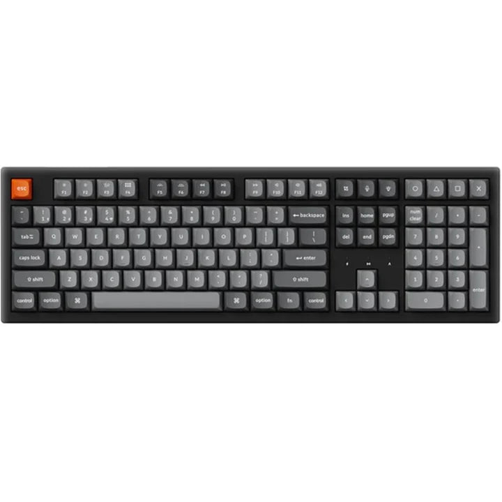 Keychron K10 Max QMK 100% Wireless RGB Mechanical Gaming Keyboard (RGB Backlight Hot-Swappable) - Black