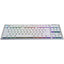 لوجيتيك G915 G915 TenKeyLess لاسلكي RGB الميكانيكية الألعاب لوحة مفاتيح  / أبيض - اللمس