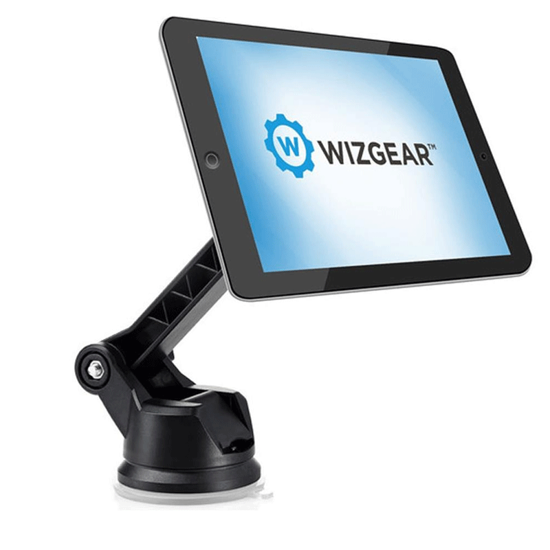 Wixgear Magnetic Car Mount with Long Arm - Black