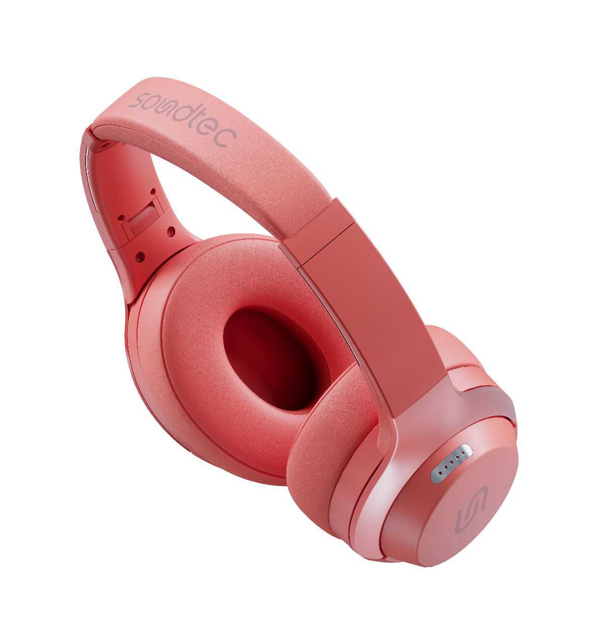 Soundtec By Porodo ECLIPSE Wireless Headphone - Red