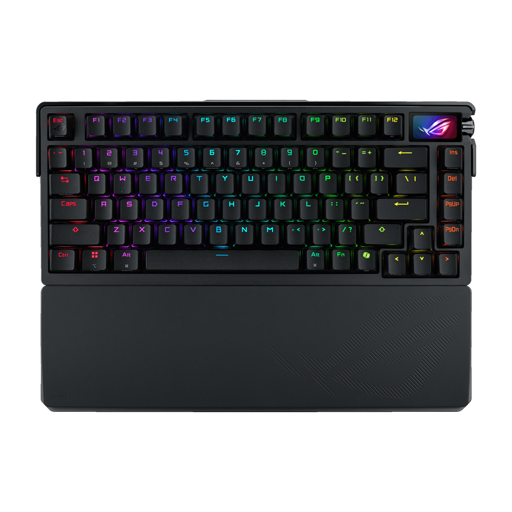 ASUS ROG AZOTH EXTREME 75% RGB Wireless Mechanical Gaming Keyboard Arabic - Black