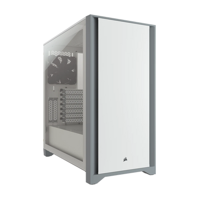 CORSAIR 4000D Mid Tower Case - White