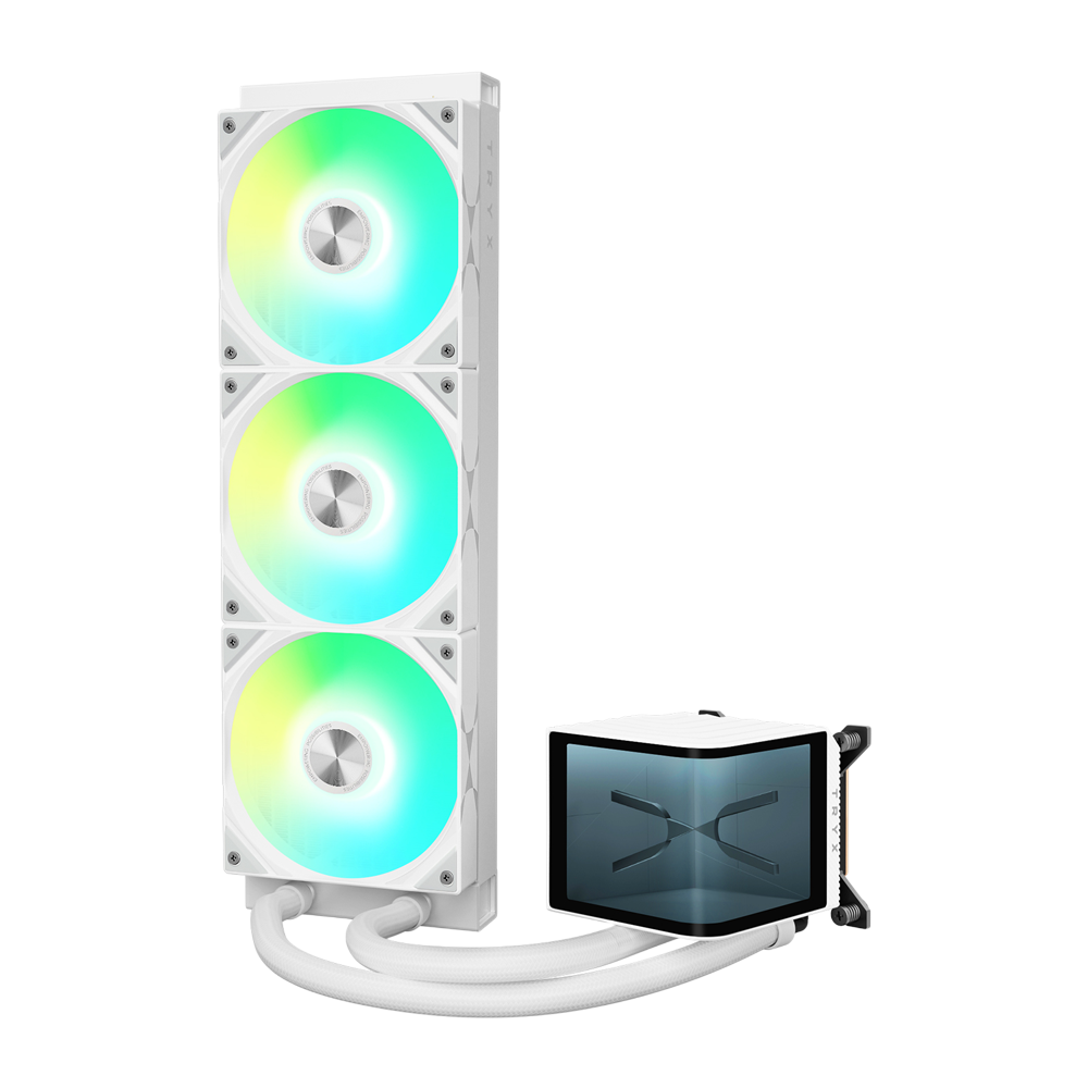 TRYX Panorama ARGB Liquid Cooler - 360mm / White
