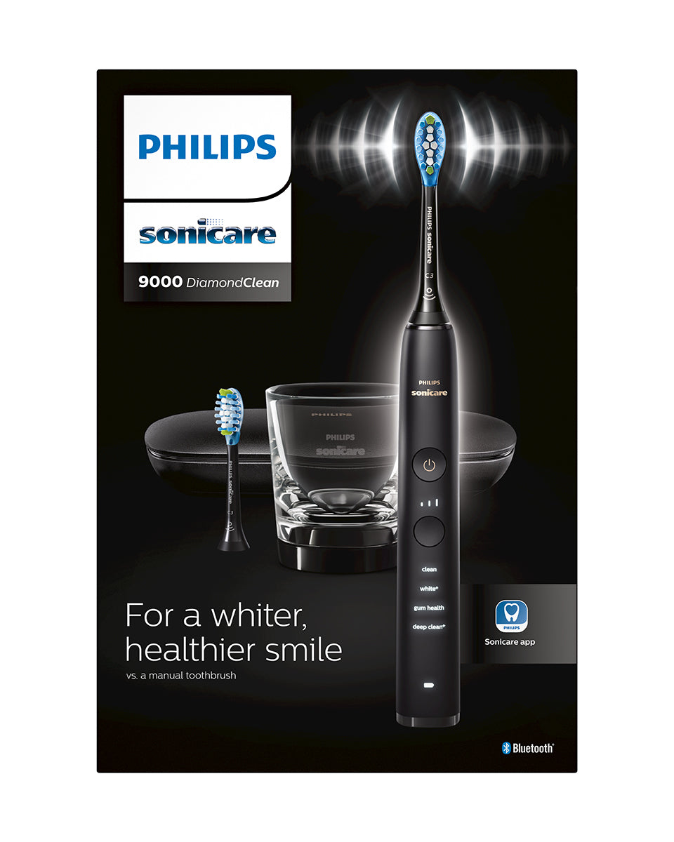Philips Sonicare Diamond Clean 9000 Series Rechargeable Toothbrush-  Black
