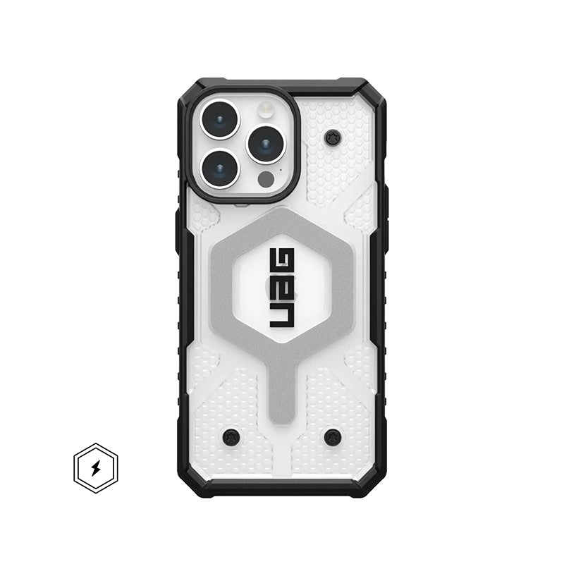 UAG Pathfinder Magsafe Case - iPhone 15 Pro Max / Ice