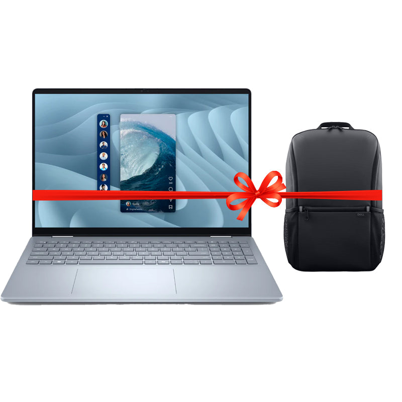 ديل  بلس DB06250 - شاشة لمس مقاس 16 بوصة بدقة FHD+ / ألترا 256V / ذاكرة وصول عشوائي (RAM) س 16 جيجابايت  سعة 1 تيرابايت  إس إس دي NVMe م.2) / نظام التشغيل ويندوز 11 هوم  ضمان سنة  لابتوب