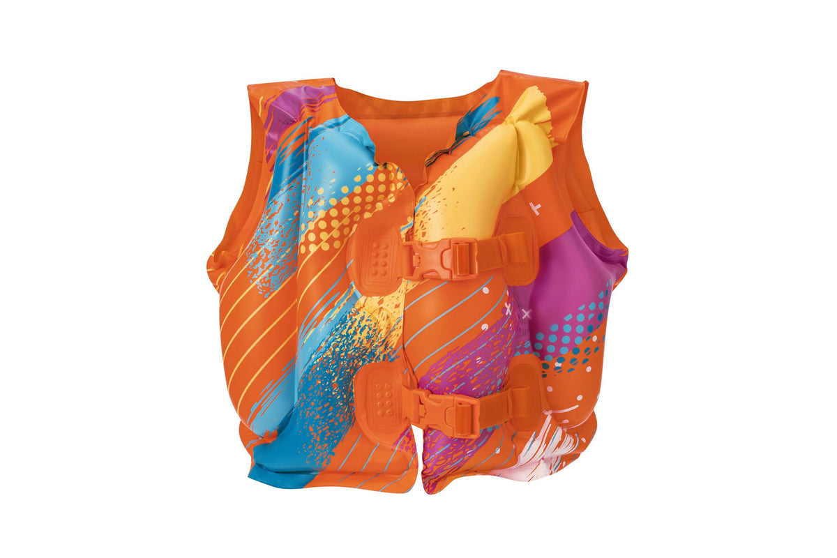 Bestway Colorify ToughLite Swim Vest - 41x30cm / Age 3-6