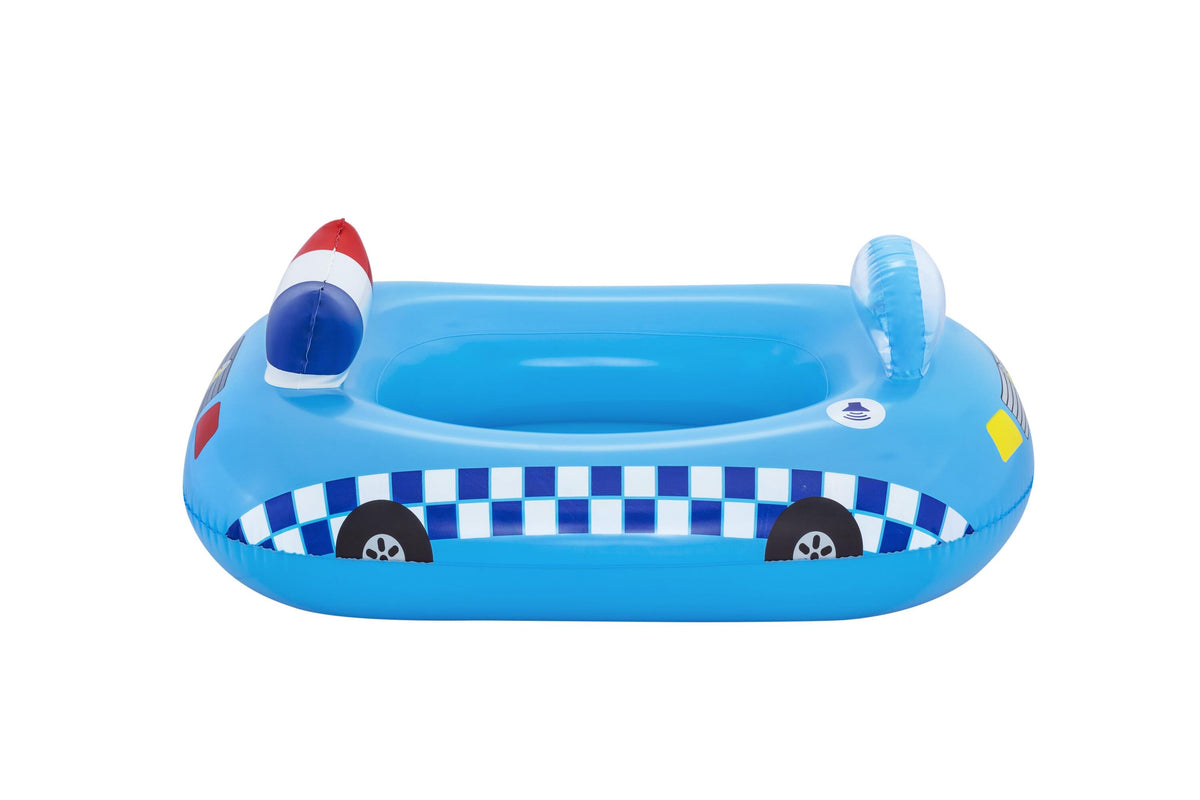 Bestway 97Cm X 74Cm Funspeakers Police Car Baby Boat (Contents:1 Boat) Age 3+