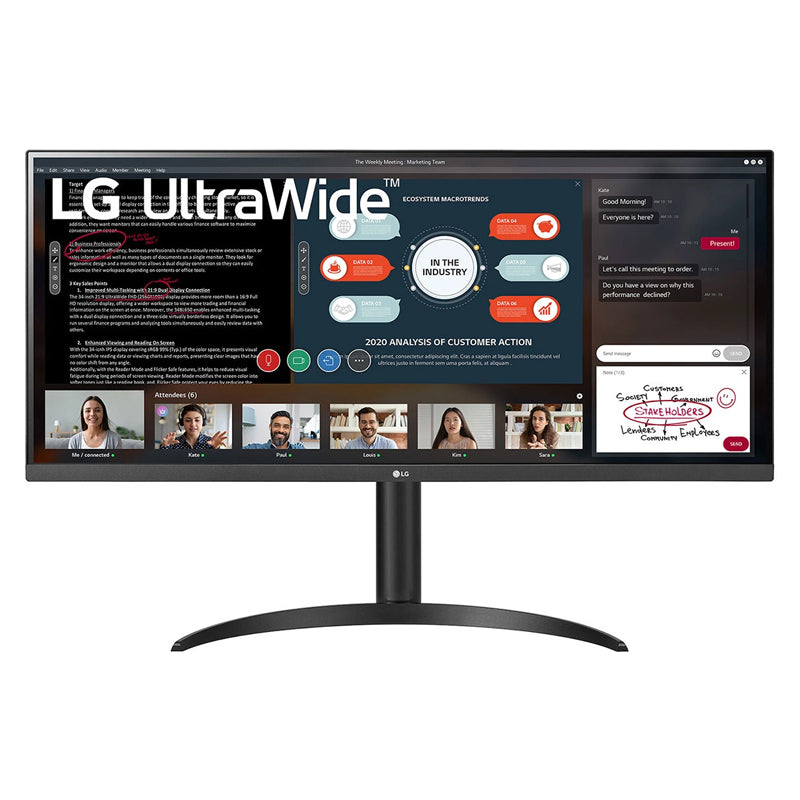 LG UltraWide FHD IPS Monitor - 34.0" IPS WFHD / 5ms / HDMI - Monitor