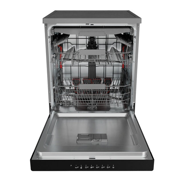 Whirlpool Free-Standing Dishwasher, 8 Programs, 14 Settings, WFC 3C33 PF X UK - Inox