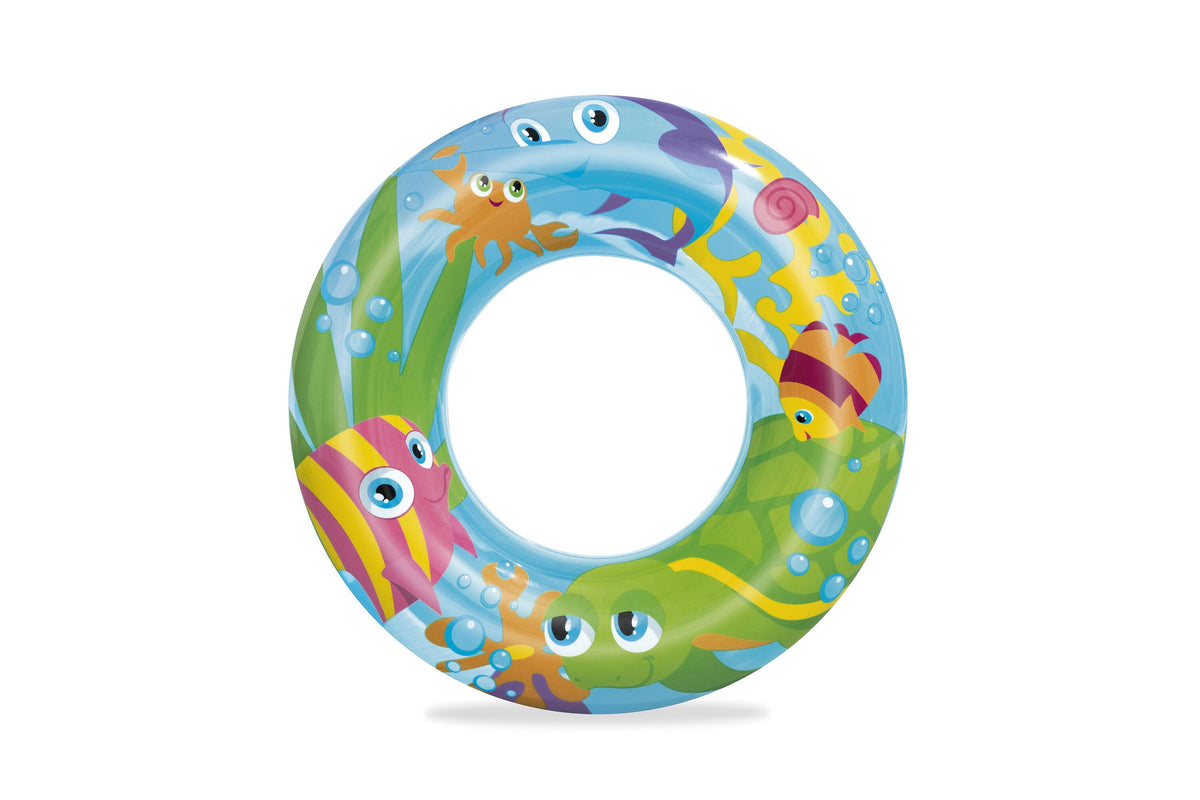 Bestway 56Cm Designer Swim Ring (Contents: One Swim Ring.) Age 3-6
