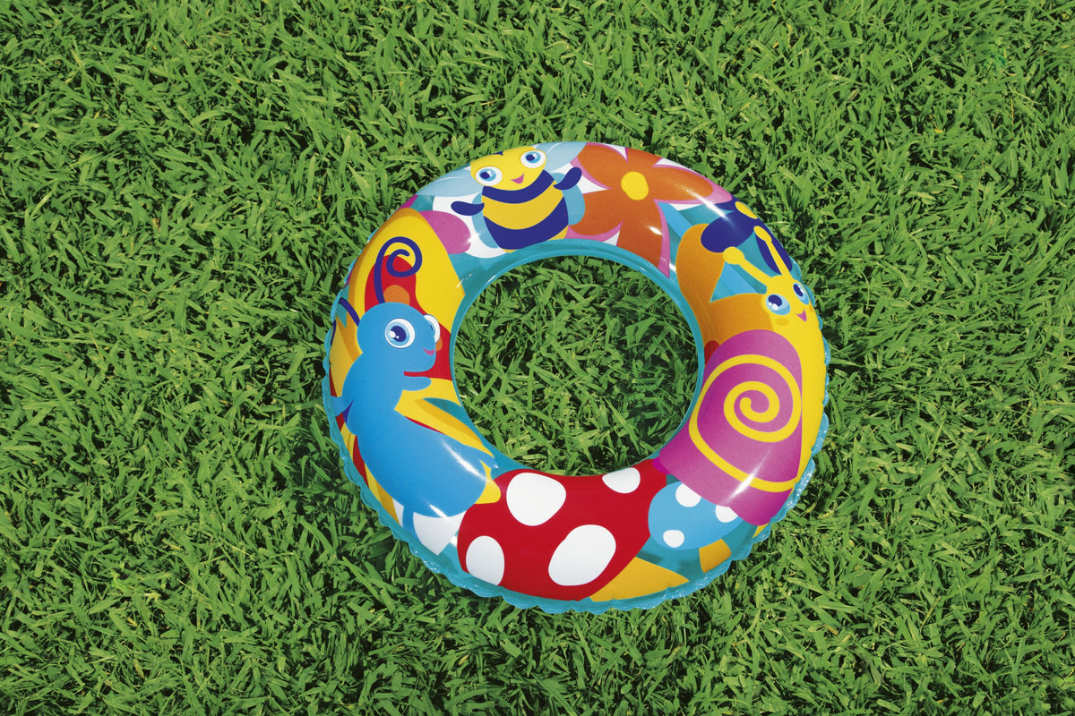 Bestway 56Cm Designer Swim Ring (Contents: One Swim Ring.) Age 3-6