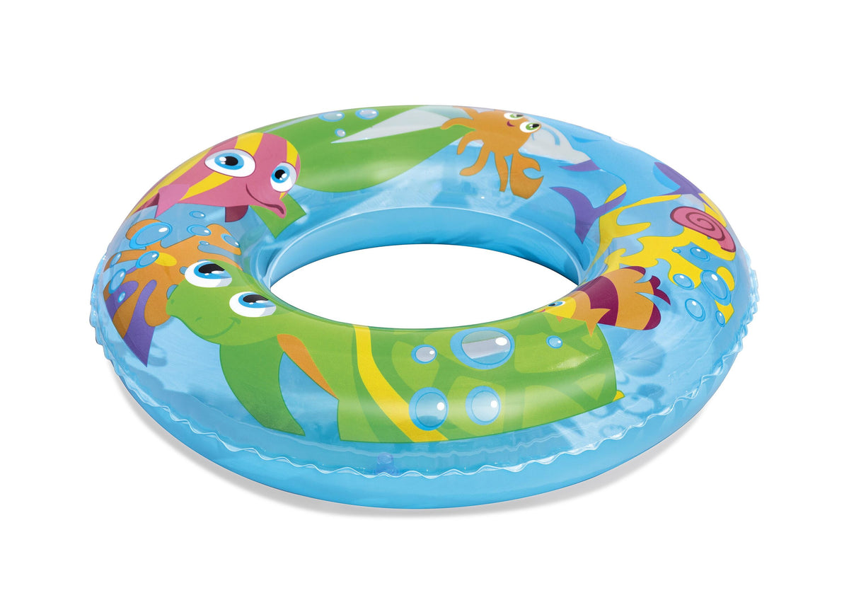 Bestway 56Cm Designer Swim Ring (Contents: One Swim Ring.) Age 3-6