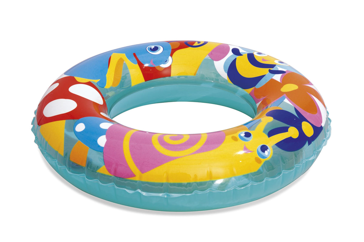 Bestway 56Cm Designer Swim Ring (Contents: One Swim Ring.) Age 3-6