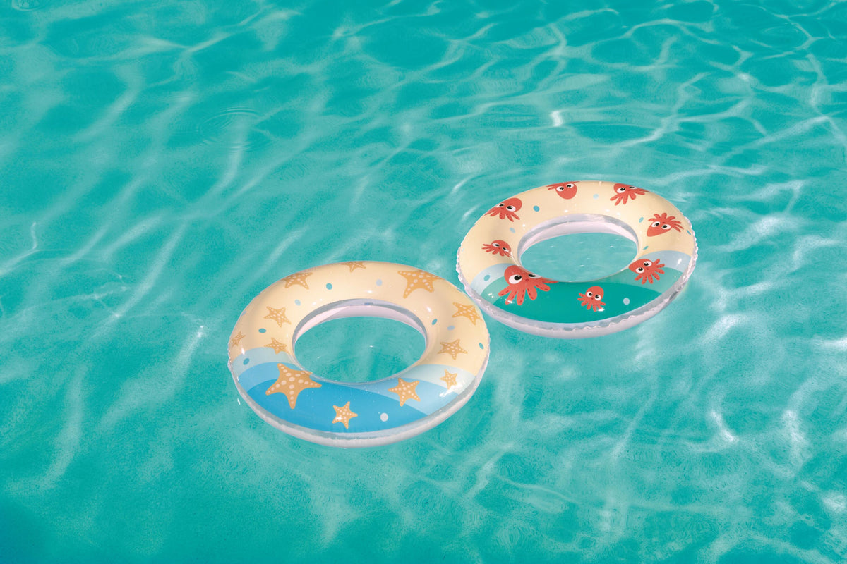 Bestway 61Cm Swim Tube (Contents: 1 Swim Ring.) Age 3-6