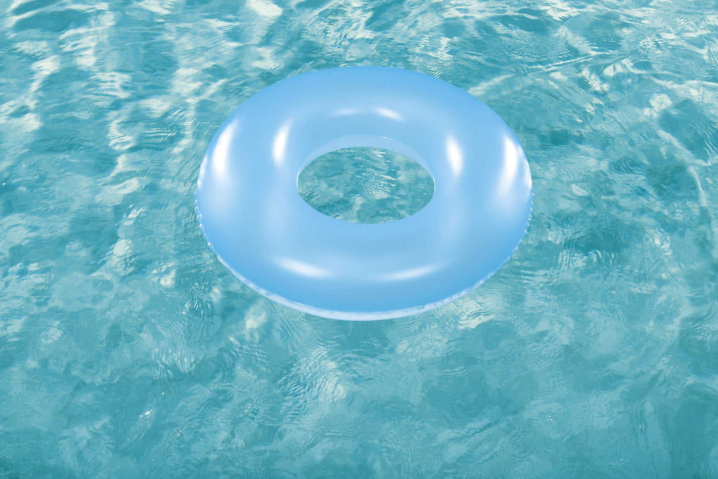 Bestway 76cm Frosted Neon Swim Ring (Contents: One Swim Ring) - Age 3-6
