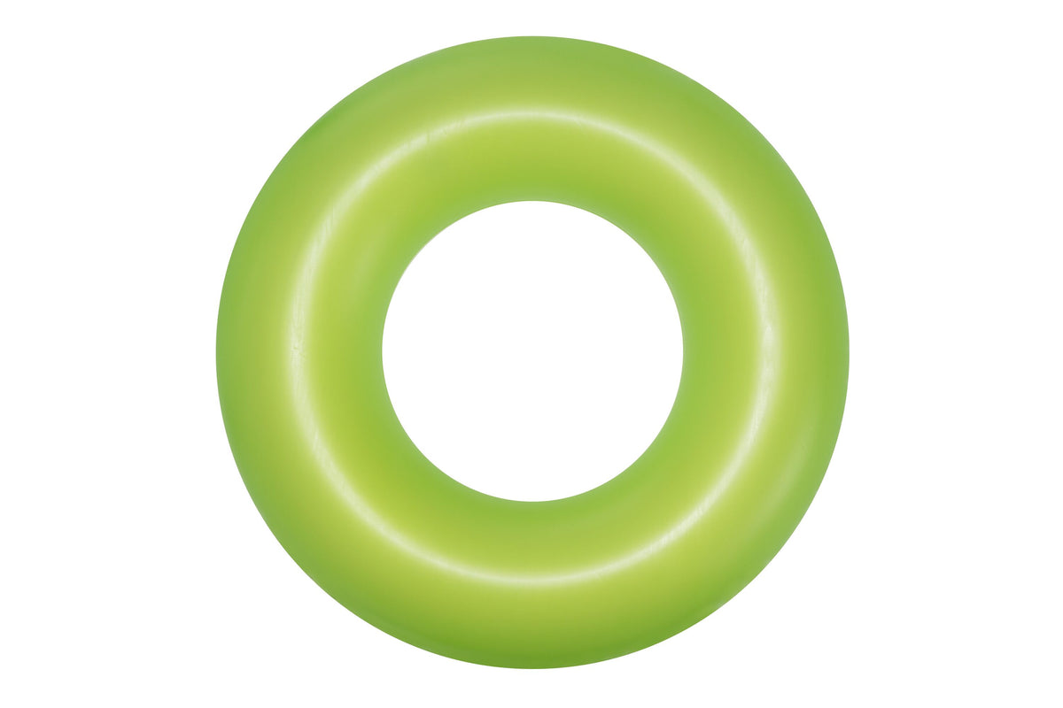 Bestway 91Cm Frosted Neon Swim Ring (Contents:One Swim Ring.) Age 10+