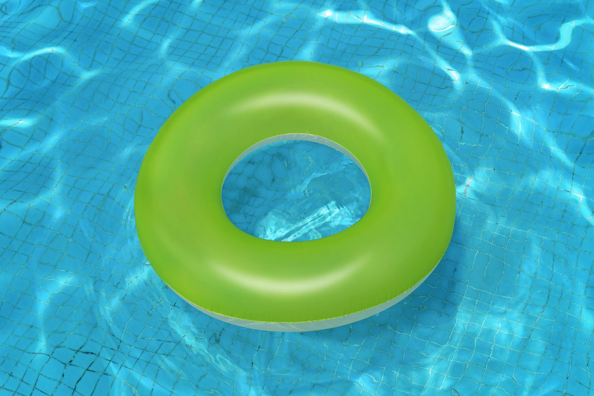 Bestway 91Cm Frosted Neon Swim Ring (Contents:One Swim Ring.) Age 10+