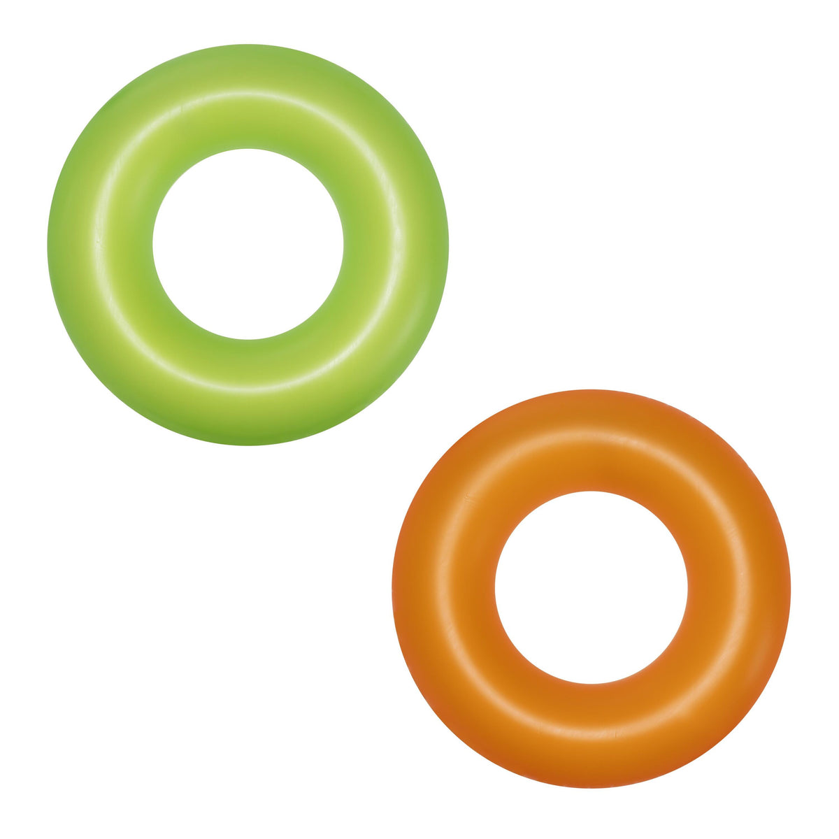 Bestway 91Cm Frosted Neon Swim Ring (Contents:One Swim Ring.) Age 10+